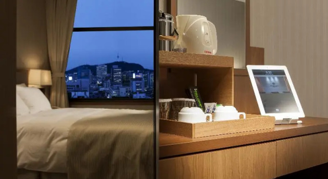 Двухместный номер Standard с красивым видом из окна Staz Hotel Myeongdong 1