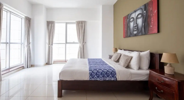 Stylish 2BR Apartment In Business Bay, Забронировать Апартаменты/квартира Дубай Эмират Дубай, рядом с Marasi Promenade