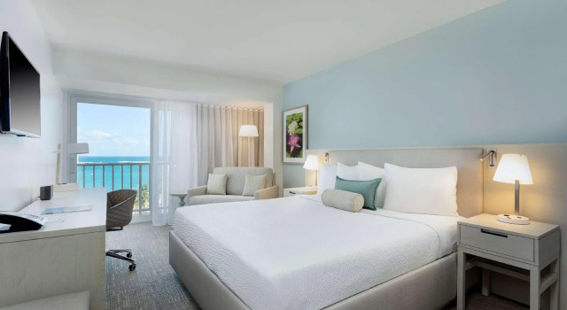 Двухместный номер Standard с частичным видом на океан Condado Palm Inn San Juan, Tapestry Collection by Hilton
