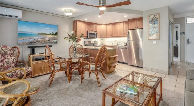 Номер Standard Kihei Kai Nani 238 - Garden View 1 Bedroom, Split AC, Steps to Kamaole II Beach!