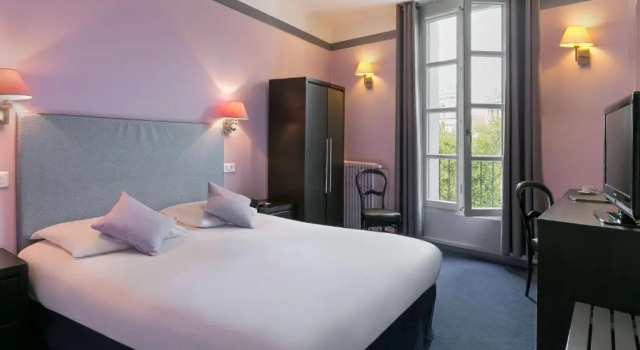 Komfortní Dvoulůžkový s manželskou postelí pokoj Best Western Hotel Le Guilhem