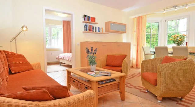 Villa Vilmblick - Wohnung 09 mit Balkon, Book Villa Lauterbach Rügen
