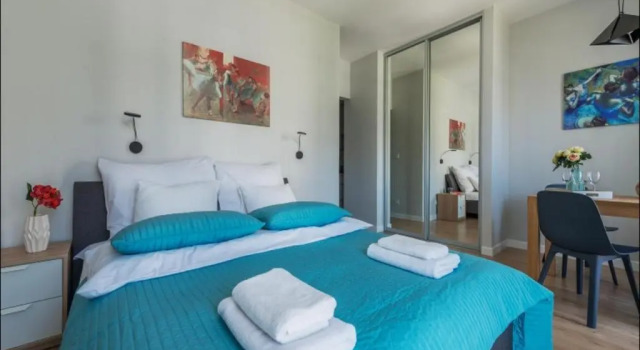 Апартаменты Standard Okecie Airport Studio Bakalarska 2 P&O Serviced Apartments
