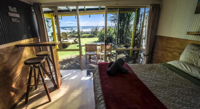 Номер Deluxe Punakaiki Beach Hostel