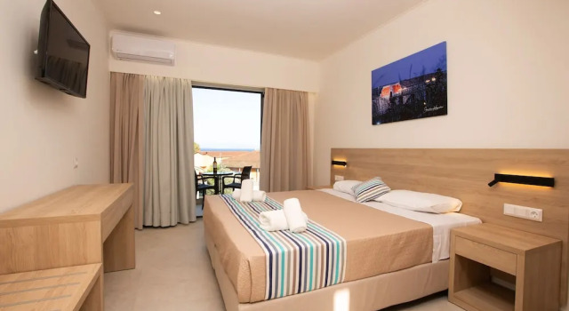 Студия Deluxe с балконом и с видом на море Passas Mare Apartments & Studios