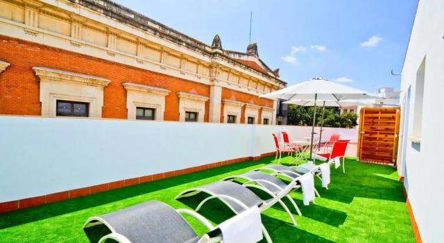 Apartamentos San Pedro, Забронировать Апартаменты/квартира Апартаменты Севильи, рядом с Башня Торре-де-Лос-Пердигонес, Апартаменты/квартира
