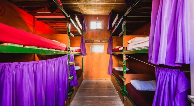 Кровать в общем номере (женский номер) The Trip Hostel