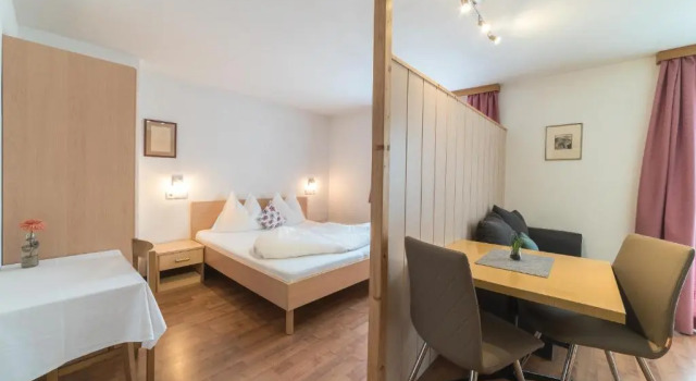 Апартаменты c 1 комнатой с видом на горы Residence Ortlerhof