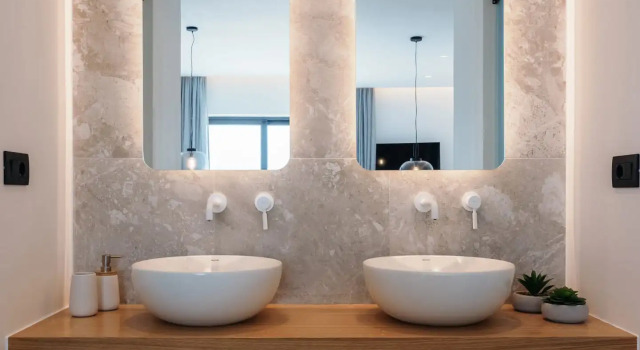 Кровать в общем номере Milestones Naxos Hotel