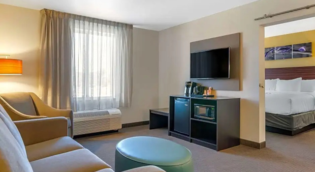 Двухместный люкс Sleep Inn & Suites Great Falls Airport