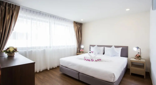 Двухместная студия с видом на город Phuket Inn Patong Hub