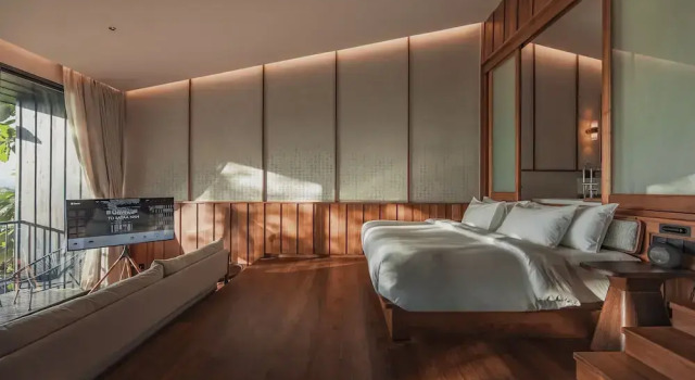 Люкс Premium с балконом и с видом на сад Sataa Resort Nan