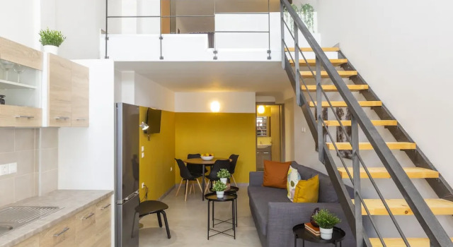Апартаменты Deluxe Psirri Lofts