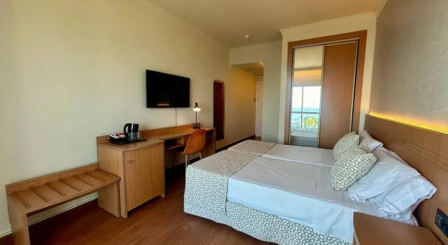 Двухместный номер Standard с балконом и с видом на море Hotel Santa Rosa
