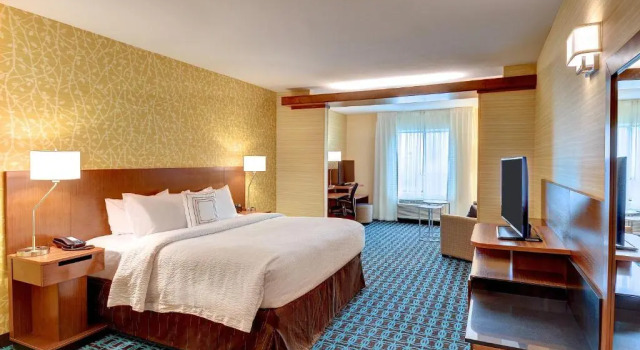 Люкс Fairfield Inn & Suites by Marriott Nashville Downtown-MetroCenter