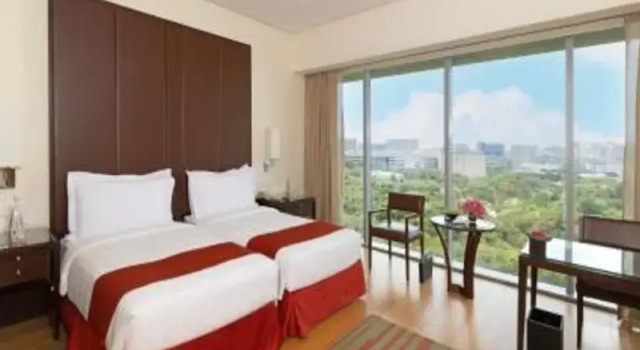 Двухместный номер Deluxe с видом на город Trident Hyderabad