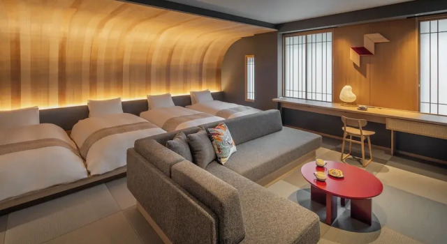 Четырёхместный номер Standard Hoshino Resorts KAI Okuhida
