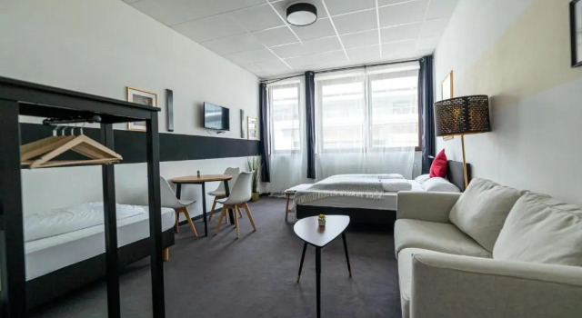 Номер Deluxe FULL HOUSE Hotel Nürnberg - shared bath & kitchen