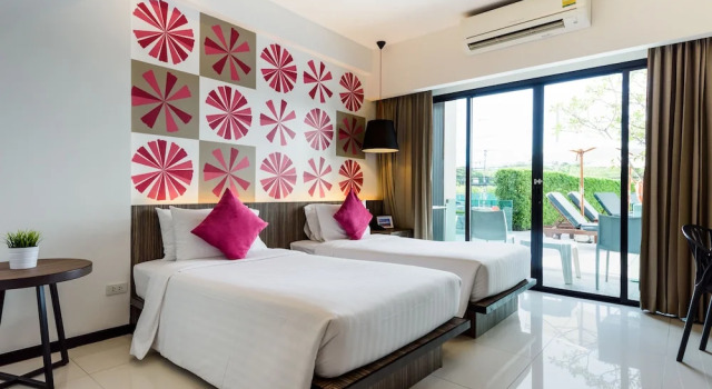 Двухместный номер Deluxe с балконом Hotel J Residence Pattaya