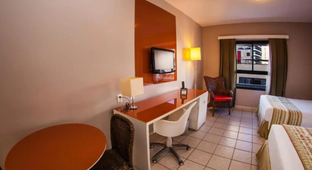Трёхместный номер Superior с частичным видом на море Bourbon Hotel Fortaleza