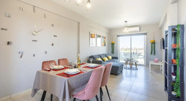 Апартаменты Color Nest 1-Bedroom Apartment in Larnaca