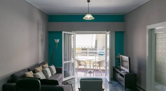 Апартаменты c 1 комнатой с балконом Cozy Flat Kika's Heraklion CITY CENTRAL
