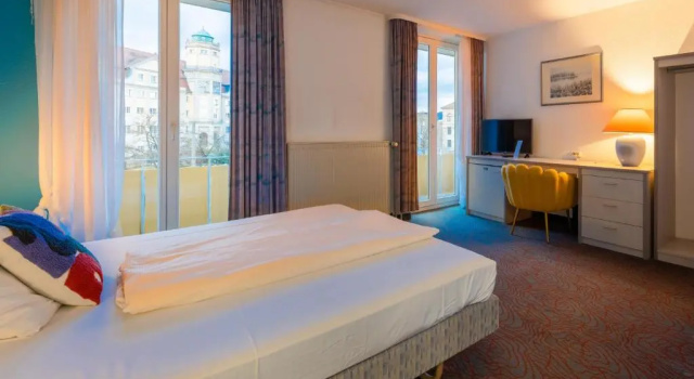 Двухместный номер Standard с балконом Kulturhotel Hessenland Kassel Innenstadt by stay awesome