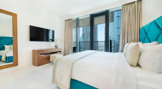 Maison Privee - Exciting Apt Downtown Dubai w/Pool Nxt 2 Dubai Mall, Забронировать Апартаменты/квартира Даунтаун Дубай , рядом с Дубайский аквариум