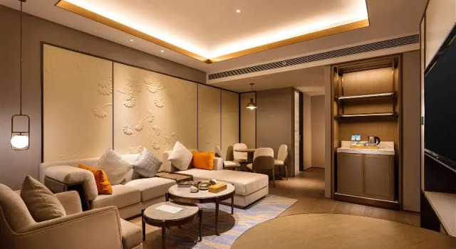 Двухместный люкс c 1 комнатой Hilton Garden Inn Xuzhou Yunlong