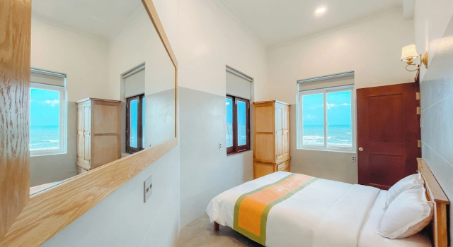 Студия рядом с пляжем Курортный отель Bay View & Villas Mũi Né