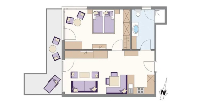 Апартаменты Tschuggmall Appartements
