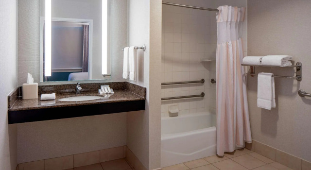 Четырёхместный номер Standard Hilton Garden Inn Jackson Downtown