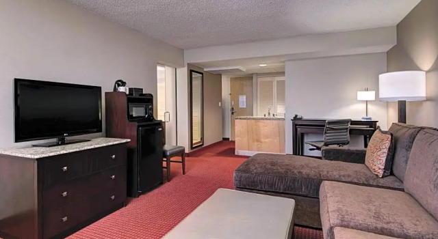 Четырёхместный номер Standard c 1 комнатой Embassy Suites by Hilton West Palm Beach Central