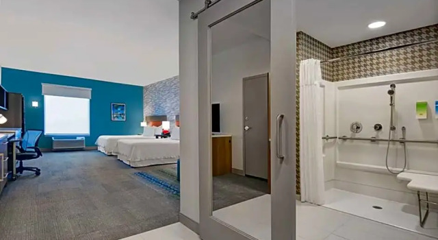 Студия для гостей с ограниченными возможностями передвижения Home2 Suites by Hilton Fort Myers Colonial Blvd
