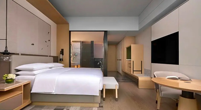 Deluxe Double room with city view Liyang Marriott Hotel