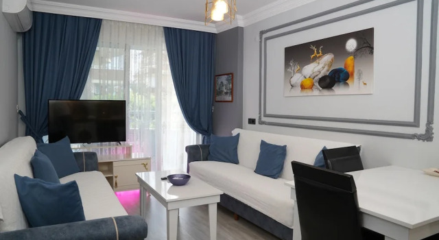 Семейный люкс Deluxe с балконом Alanya polat tatil evleri