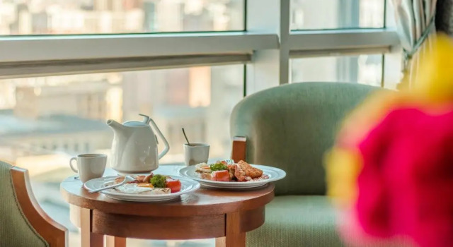 Семейный люкс с панорамным видом The Blue Sky Hotel and Tower