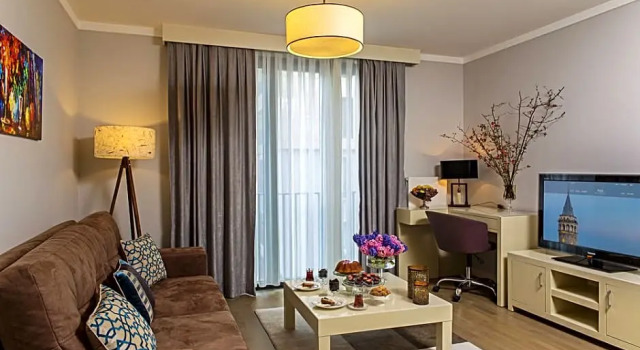 Апартаменты Deluxe c 1 комнатой Meroddi Bomonti Apartments