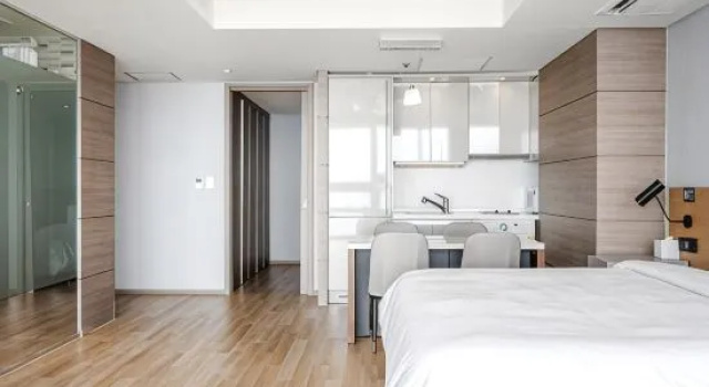 Двухместный люкс Executive Haeundae Seacloud Hotel Residence