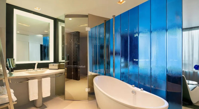 Двухместный гостевой номер Deluxe W Bangkok Hotel