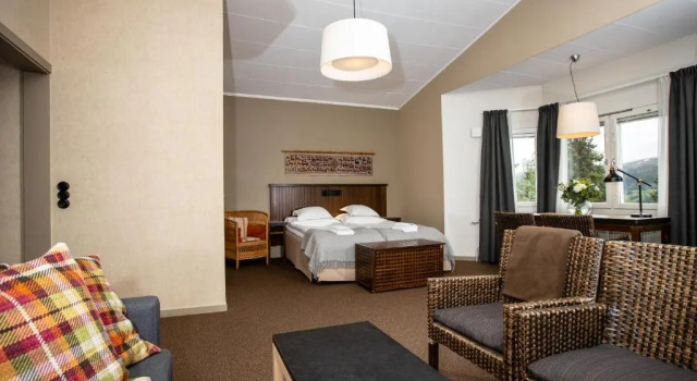Двухместный номер Deluxe с видом на озеро Hotell Fjällgården Åre