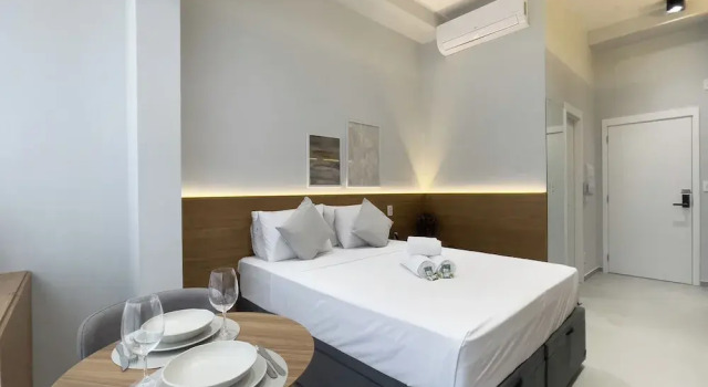 Студия FV02J - Cozinha - Piscina - Av Paulista