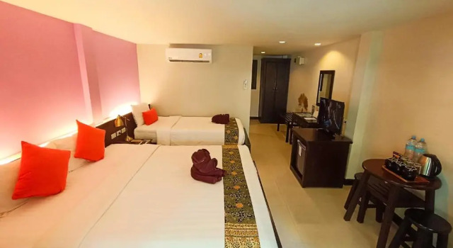 Трёхместный номер Standard с видом на сад Chaweng Garden Beach Resort - Koh Samui