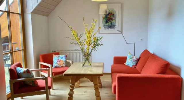 Апартаменты Дуплекс с балконом Landhaus Sonneck