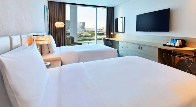 Двухместный номер с видом на залив Hilton Garden Inn Bahrain Bay