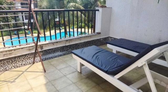 Номер Luxury Пентхаус с 2 комнатами с видом на бассейн Susegad Suites Goa