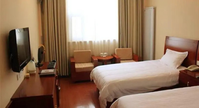 Двухместный номер Standard GreenTree Inn Shandong Jining Yutai Bus Terminal Express Hotel