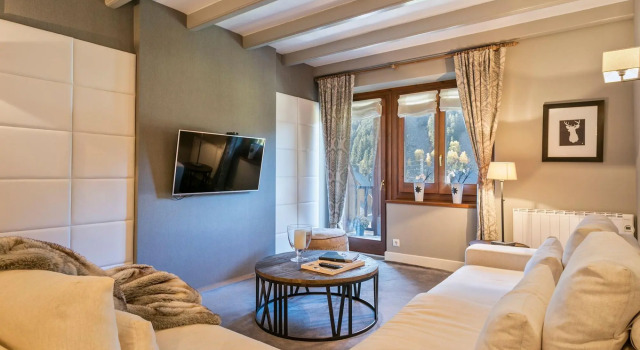 Luderna - Apartamento con terraza Bonaigua D8 Bordius, Забронировать Апартаменты/квартира Наут-Аран Каталония