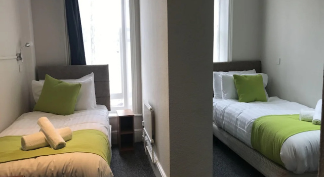 Четырёхместный номер Deluxe Pearl & Pebbles Eastbourne