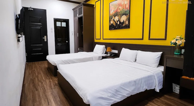Трёхместный номер Deluxe с балконом Lotus Village HN - by BAY LUXURY